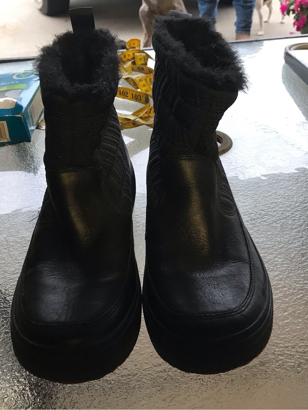 Womens MERRELL 100 Gram Insulation Waterproof Black Winter Boots J17774 Size 9